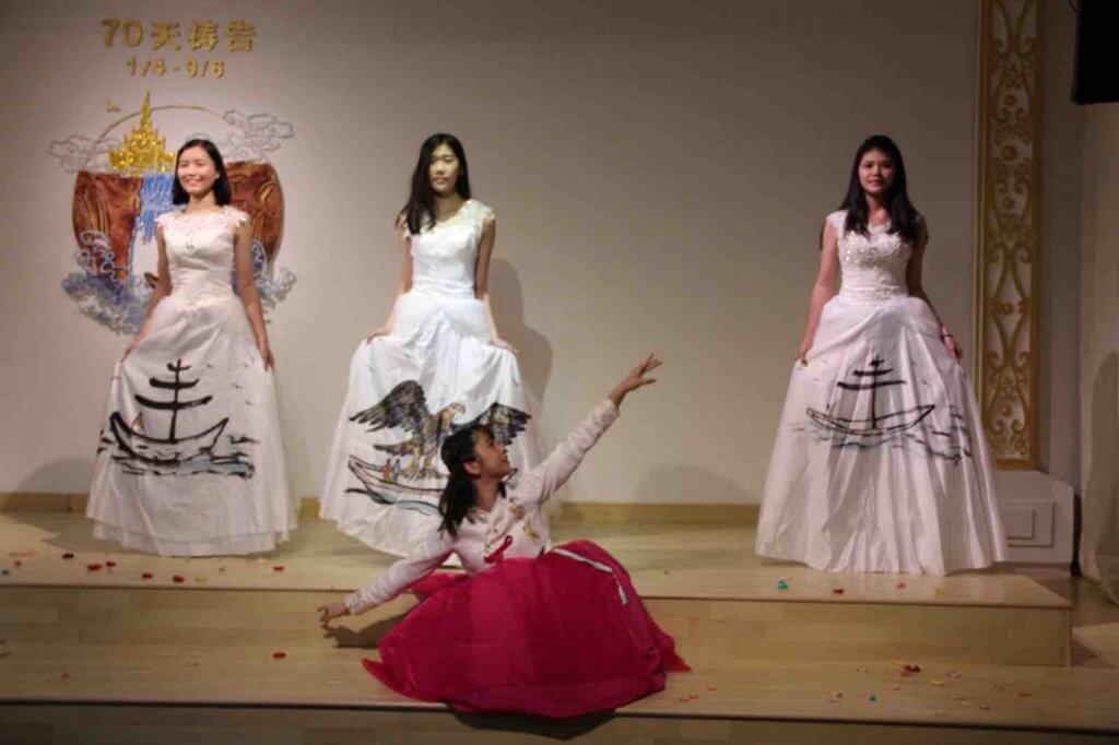 摄理教会双亲节模特儿表演 摄理教会双亲节模特儿表演