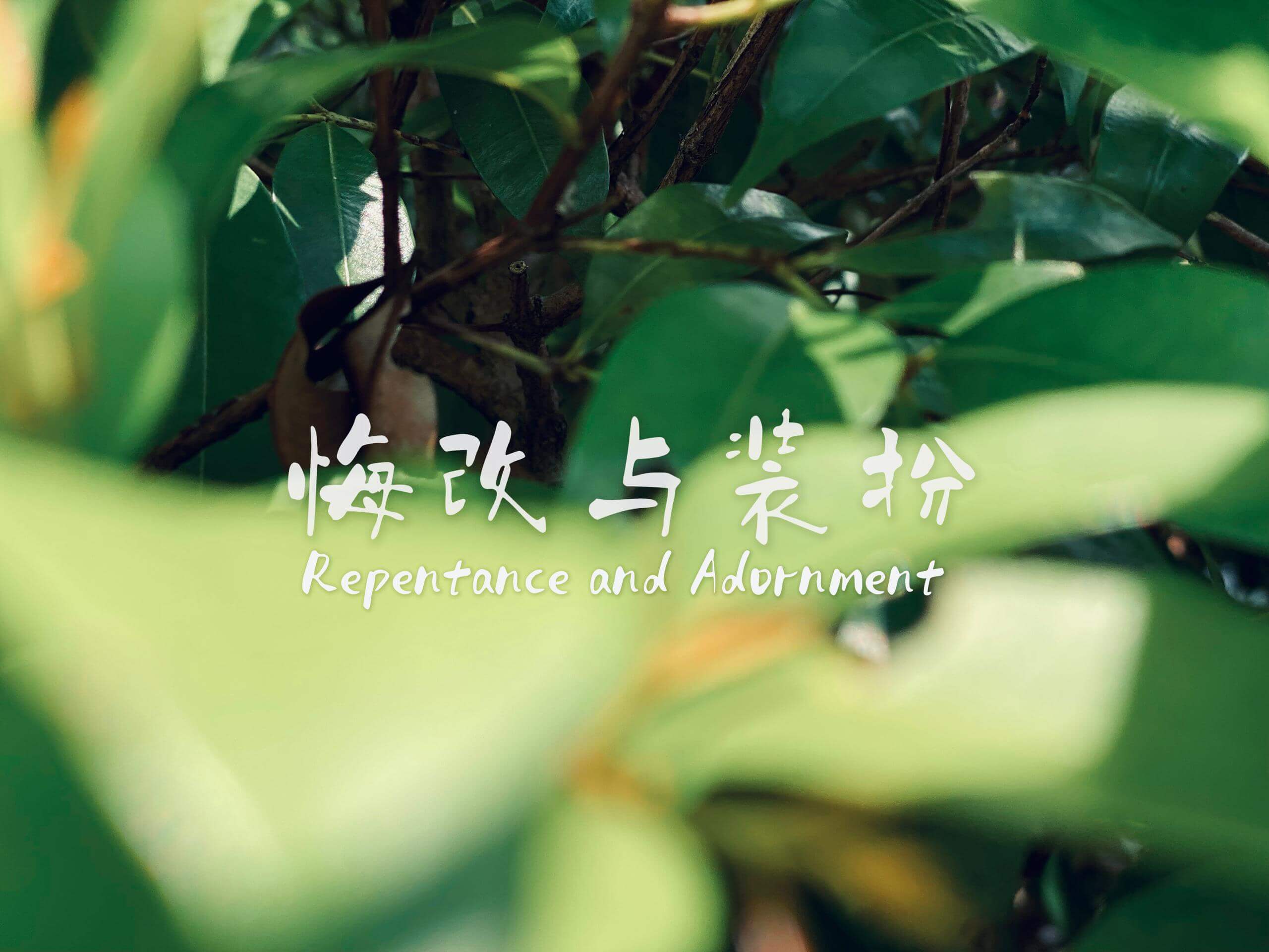 摄理主日话语_郑明析牧师_悔改与装扮